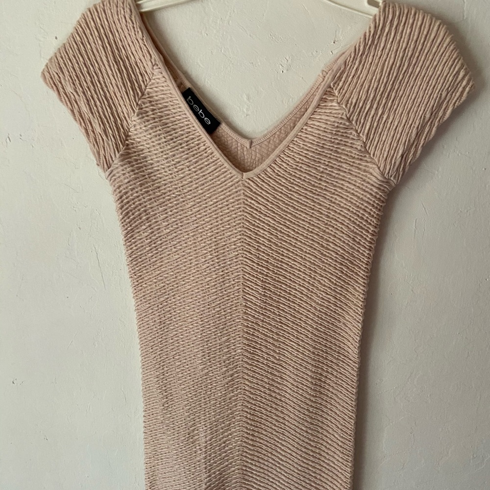 Bebe bodycon mini dress
